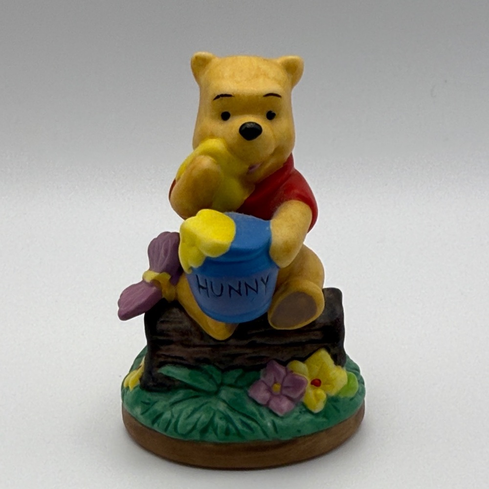 Disney Winnie the Pooh with Red Shirt and Blue Pot